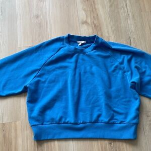 Athleta forever fleece relaxed crewneck sweatshirt